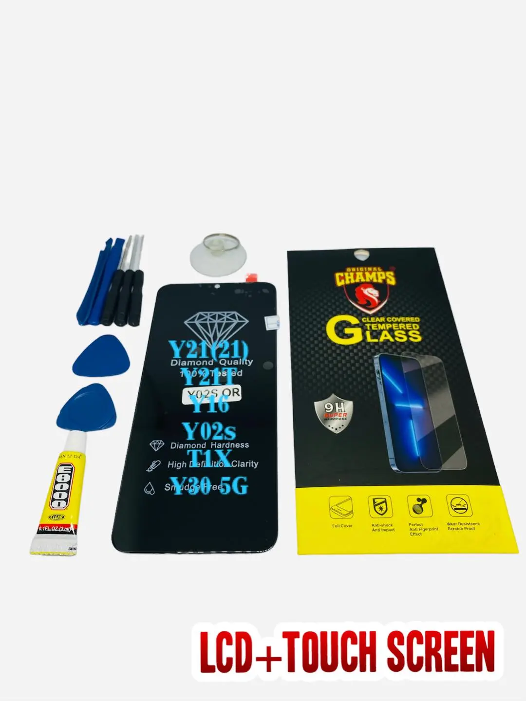 อะไหล่หน้าจอ จอชุดพร้อมทัชสกรีน แท้ Y21 2021 Y21T Y21S/Y16 Y02S 1XT Y30 5G แถมฟีมล์กระจกกันรอย กาวติดหน้าจอ ชุดไขควง   อะไหล่  มือถือ หน้าจอโทรศัพท์