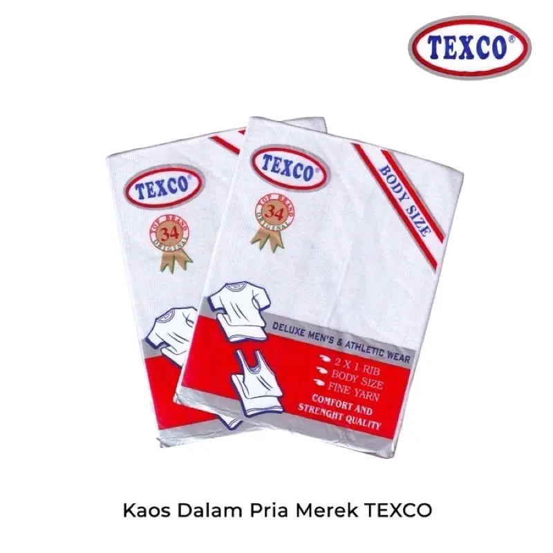 kaos dalam pria Polos Putih