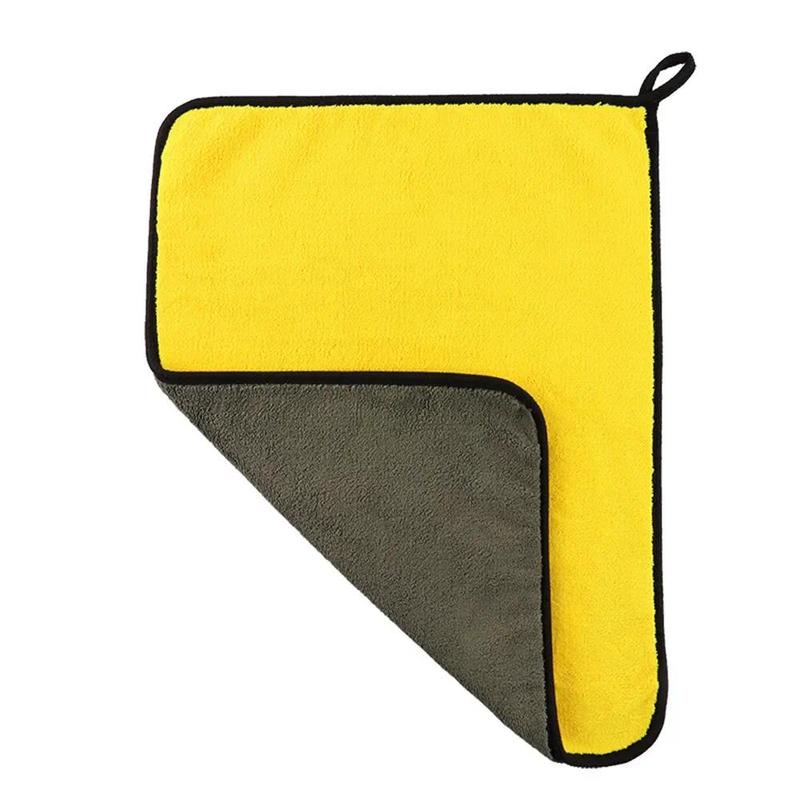 30x30/60CM Auto Car Wash Microfiber Towel Car Cleaning Drying Cloth Hemming Cars Care Cloth Detailing Cars Wash Towel For Toyota 6