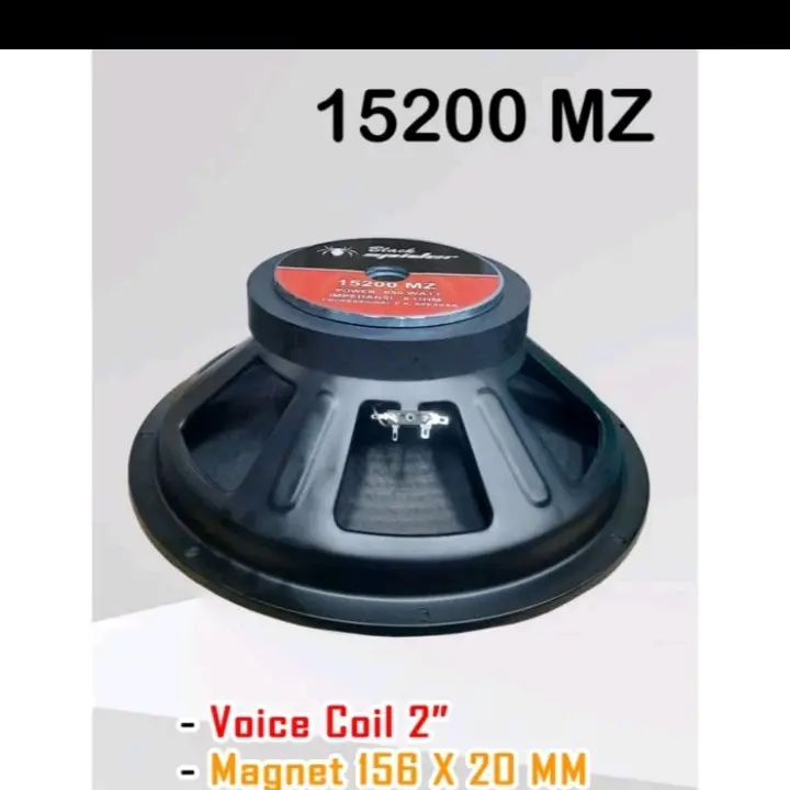 speaker 15 inch Black spider 15200 2