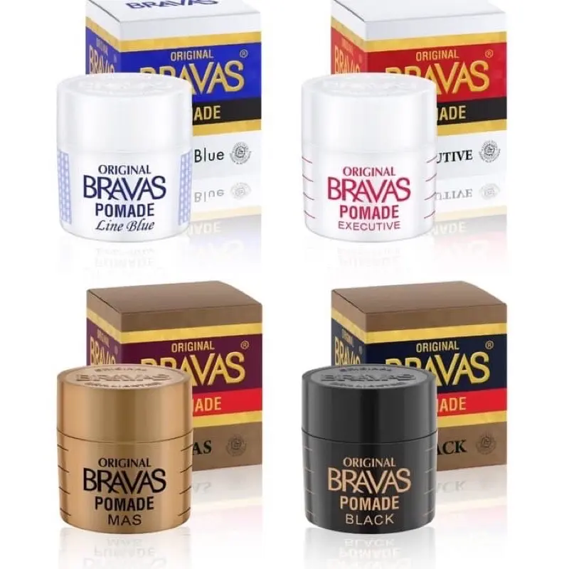 BRAVAS Original Pomade Minyak Rambut 80gr