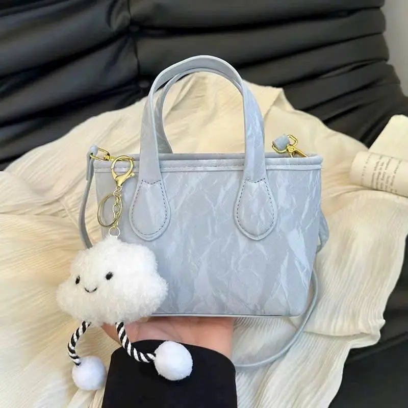 [KÈM CHARM MÂY]Túi xách nữ đeo chéo xách tay túi thời trang Da Nhung mềm đủ màu có khoá miệng chắc chắn bền đẹp phù hợp mọi outfit BH 928 5