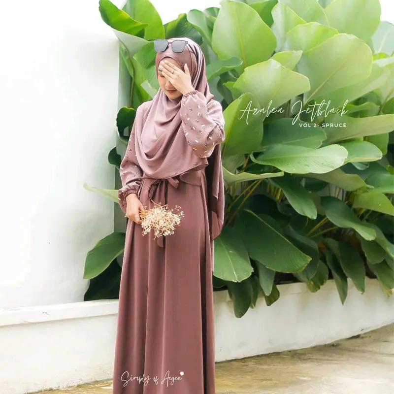 Gamis Fenomenal Azalea | busui friendly | 1 kg = 3pcs 3