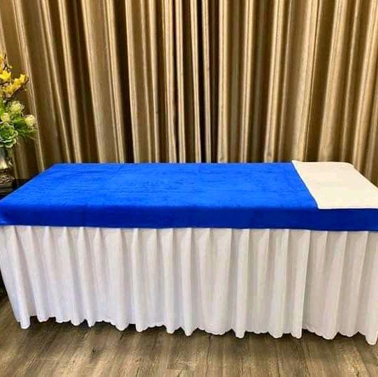 Khăn trải giường Spa 90*190cm mềm mại và thấm hút nước 2