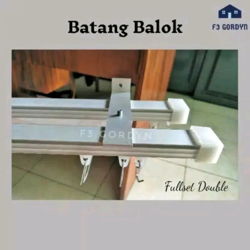 Paket Komplit Rel Almini/Rel Gorden 0