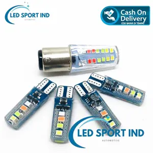 PAKET LAMPU STOP REM BOLVAN PYRAMID RGBW LED & LAMPU SEIN SEN DEPAN BELAKANG JELLY RGBW 4 WARNA RUNNING FLASH DC 12 VOLT UNIVERSALL MOTOR