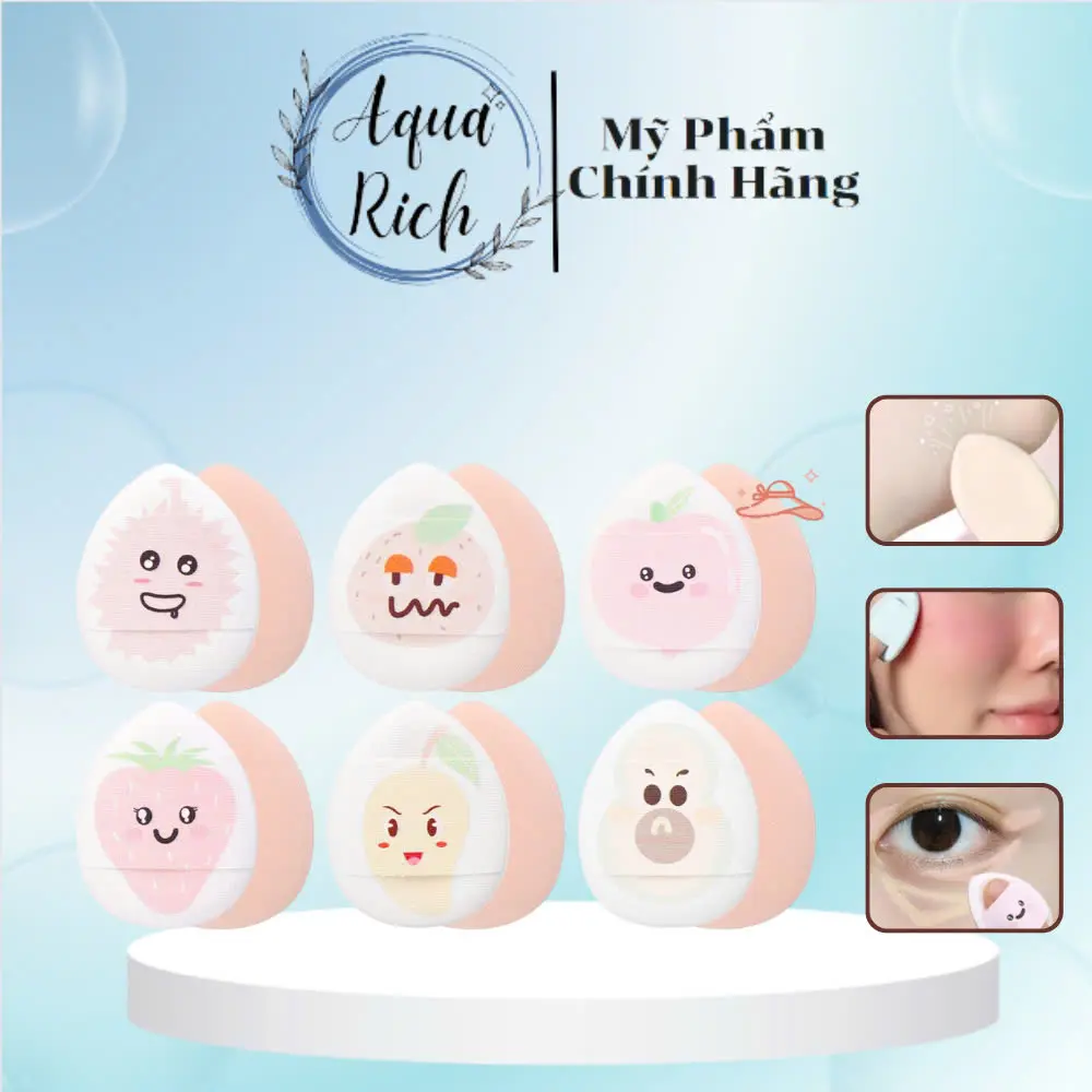 Mút Tán Má Hồng - Che Khuyết Điểm Mini - Hình Hoạt Hình