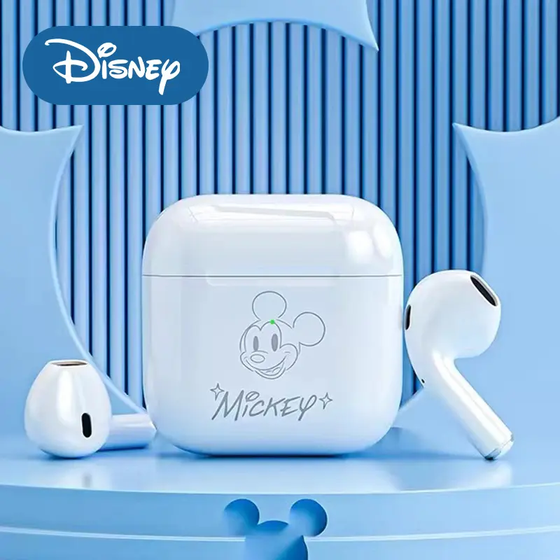 【COD】Disney Bluetooth Wireless PRO4 5.2 HD Call with Radios Stereo In-Ear HIFIs Bass Earphones