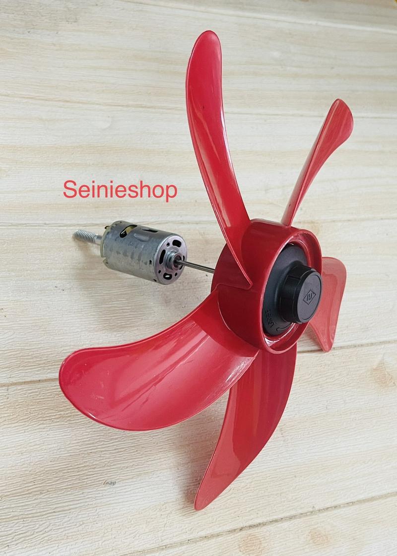 Product Introduction of Combo Mô tơ quạt 12v + cánh quạt b3 + tán cánh - phụ tùng quạt động cơ quạt 12v mini moto và motor Hàng mới 100%. 2