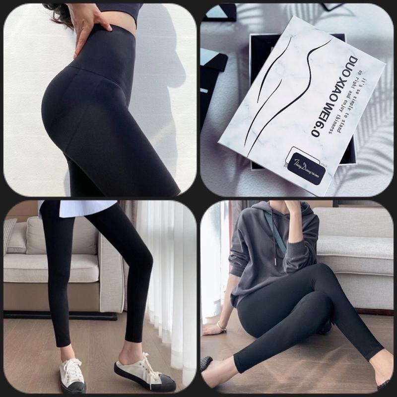 DV02 - ( LOẠI I) Set 2 Quần Legging định hình su đúc full hộp QCCC dành cho nữ Women Thun
