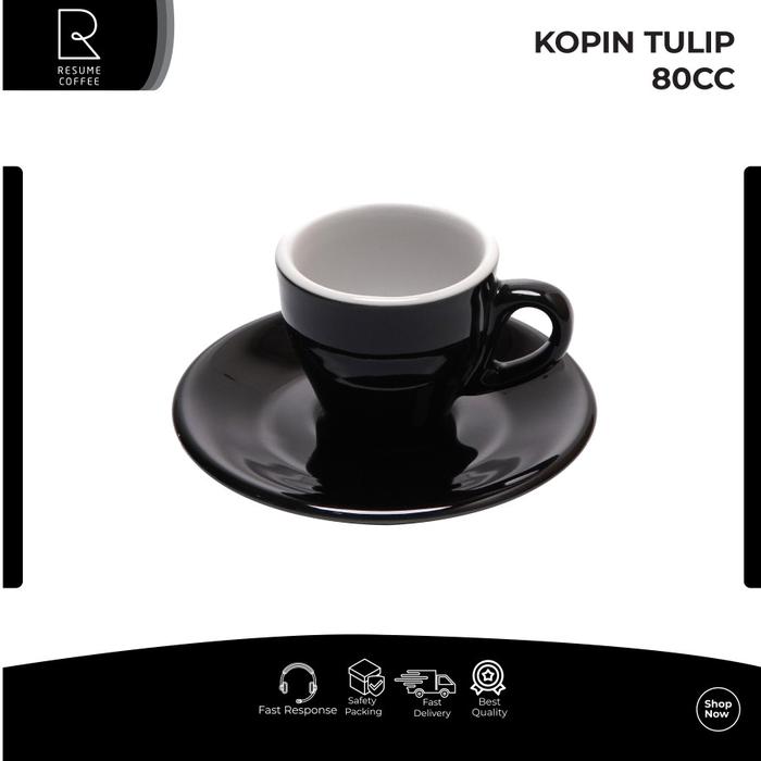 Gambar Gelas Espresso Cup 80cc Ceramic Porceain dari Resume.coffee Kota Administrasi Jakarta Selatan Tokopedia
