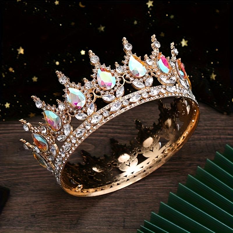 Exquisite Alloy Wedding Tiara With Rhinestones Exquisite Alloy Wedding Tiara With Rhinestones