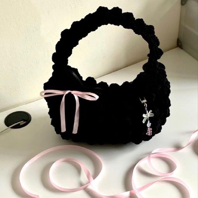 BROS PITA | RIBBON BROOCH COQUETTE | BALLETCORE RIBBON PIN | LONG SHORT RIBBON BROOCH | PITA PENITI | KOREAN RIBBON BROOCH | AESTETHIC BROOCH | PITA AKSESORIS TAS BAJU | ACCESSORIES COQUETTE LOLITA BALLETCORE 3