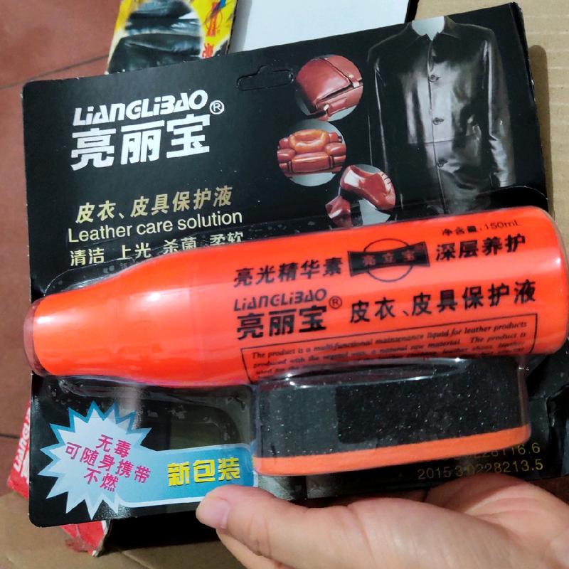 Xi nước đánh giày da, áo da, cặp da....