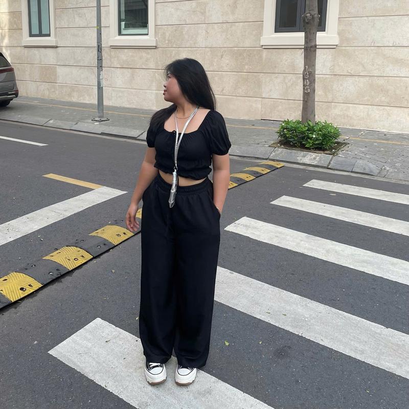 Quần ống suông trơn chất COTTON LẠNH ít nhăn, mát bigszie 90kg