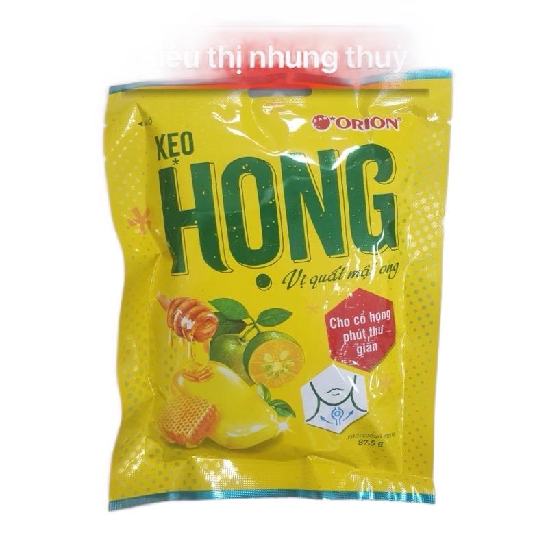 Kẹo HỌNG vị quất mật ong gừng thảo mộc ORION