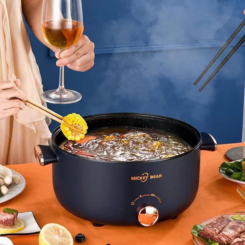 Panci Listrik Multifungsi 3 In 1 Electric Cooker Pot Panci Presto Penanak Nasi Cooker Magiccom Low Carbo Kecil Portable Digital 4