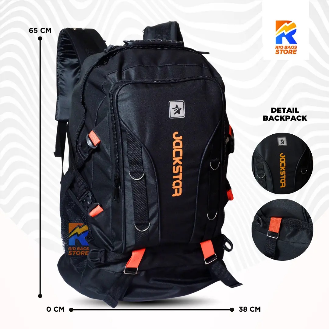 Tas Ransel Pria Jumbo Backpack 60L / Tas Ransel Carrier Unisex Wanita