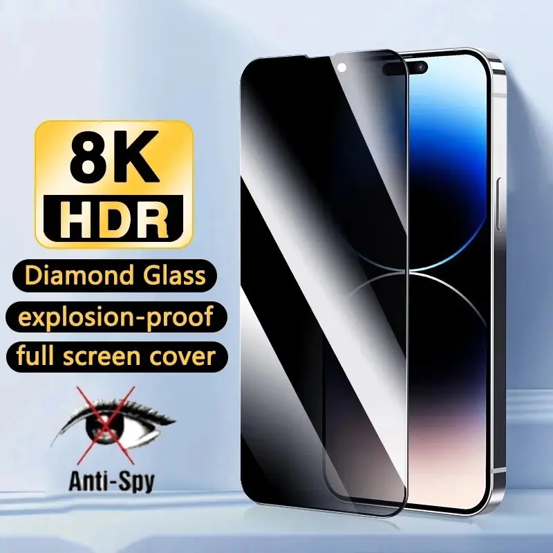 ฟิล์มป้องกันความเป็นส่วนตัว for iPhone 14 Pro Max 11 12 13 pro max privacy protection film เข้ากันได้กับ ไอโฟน 11/12/14