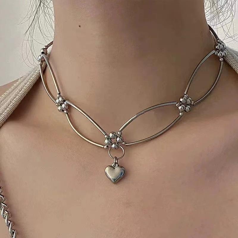 Product Introduction of Vòng Cổ Choker, Phong Cách Đường Phố Punk, Dành Cho Nam Giới, Dây Chuyền Xương Đòn Cao Cấp, Đồ Trang Trí Y2g Văn Hóa Phụ, Ngọt Ngào Và Ngầu, Cổ Áo Hoa Jewelry trang  sức  titan  cao  cấp  hàng  hiệu 23