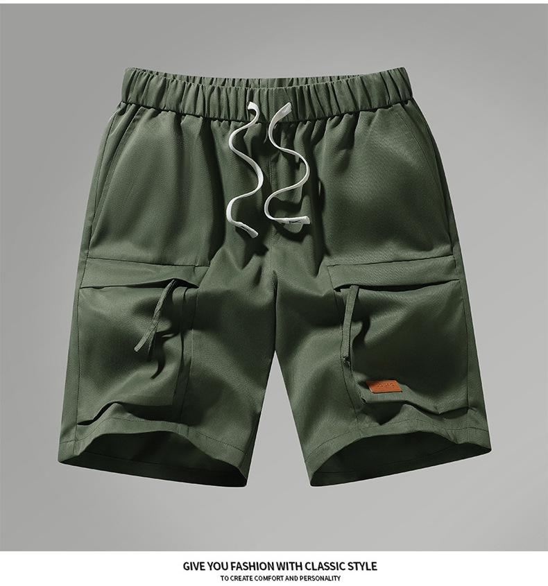 Product Introduction of 2025 Summer Men's Lightweight Ice Silk Shorts - Breathable Quick-Dry Casual Athletic Cargo Shorts (Plus Size) 13