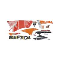 Gambar Sticker Body Set Kiri Orange Red - Honda CBR 150R K45A 871X0K45N20ZAL dari Honda Cengkareng Kota Tangerang 1 Tokopedia