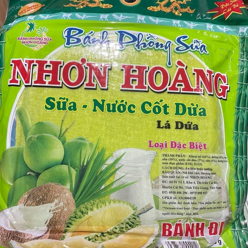Bánh phồng sữa Nhơn Hoàng 400g 2