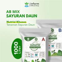 Gambar INFARM - AB Mix Sayuran Daun 1000L Nutrisi Hidroponik Premium , Selada & Sawi Cepat Panen - AB MIX SAYUR 1000 dari Infarm Kota Surabaya 1 Tokopedia