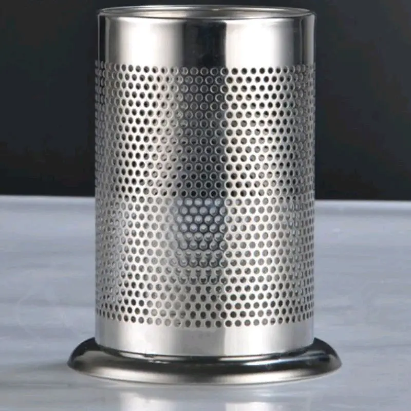 Tempat Sendok, Garpu, Sedotan Stainless Steel