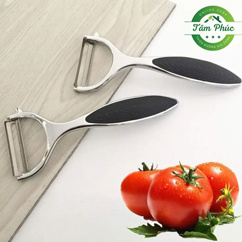 Bào Nạo vỏ rau củ, hoa quả Đức, cán đệm đen, hàng Đức chính hãnġ 3