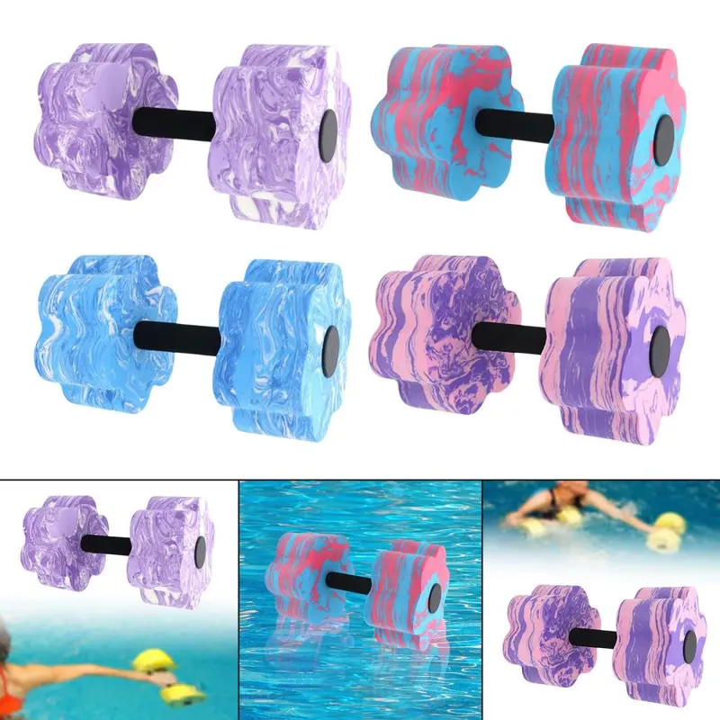 Dumbbell Tập Thể Dục Thủy Sinh, Thiết Bị Tập Bơi Tạ Đeo Tay Thanh Tay Cầm 3