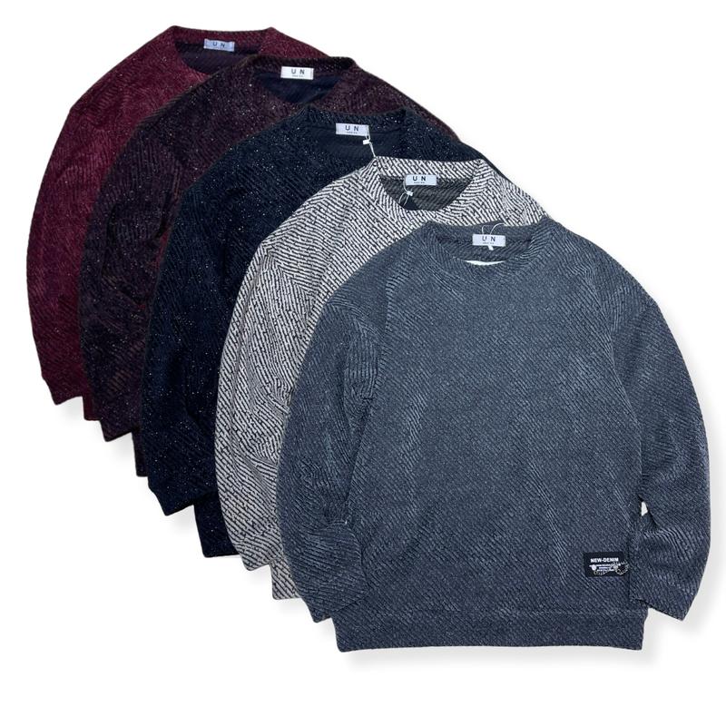  Áo Sweater Nam Nữ Nỉ Len Kim Tuyến Bling Mác Thép Cao Cấp Chống gỉ 