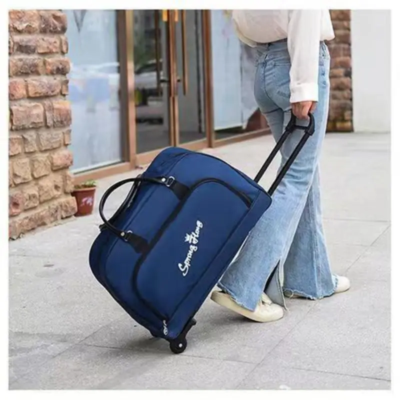 Túi xách du lịch Vali Hàn Quốc, sức chứa lớn, có bánh xe kéo gấp gọn 7