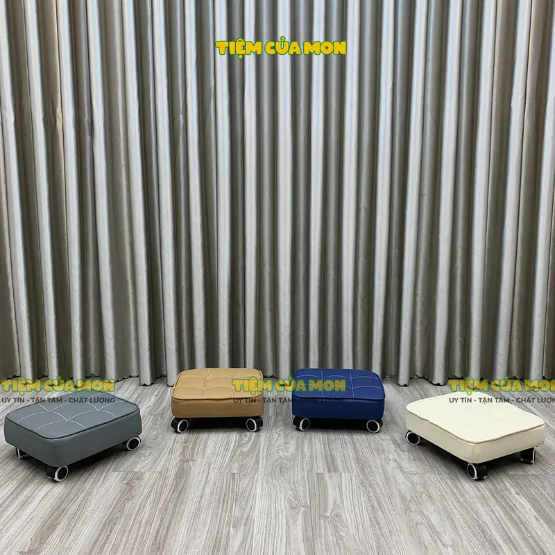 Ghế Múi Vuông Bệt Bánh Xe, Ghế Nail Bệt, Ghế Ngồi Làm Móng, Nhặt Rau, Rửa Bát, Giặt Đồ Tiện Lợi Hàng Sẵn Shop 5
