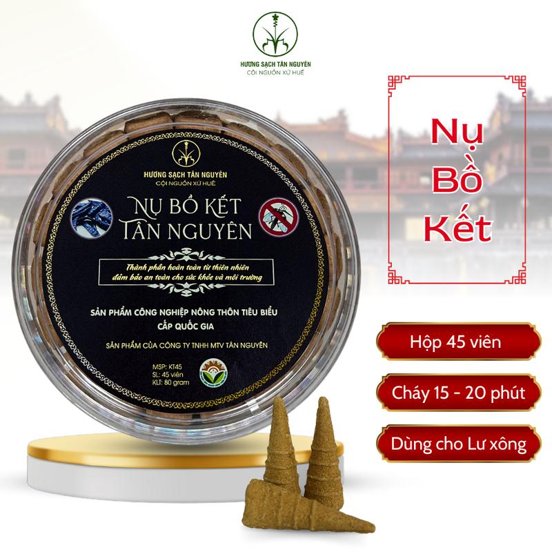  Nụ bồ kết Tân Nguyên nụ xông nhà nụ sạch tư nhiên hộp 45 viên làm từ quả bồ kết khô Dầu Thơm Phòng 