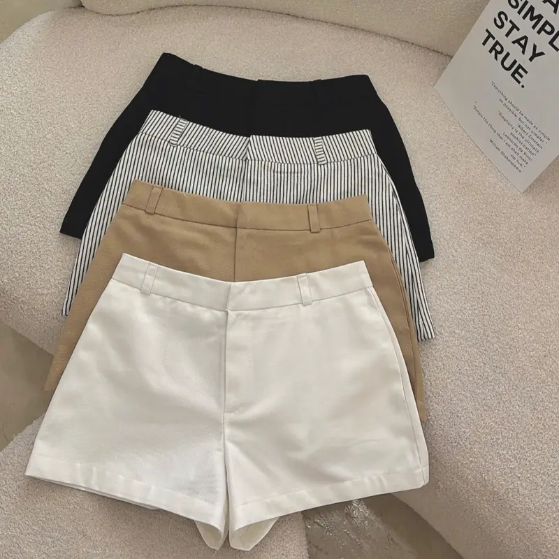 Quần Short Gài Kaki Cạp Trễ [Một Mẩu House] 2