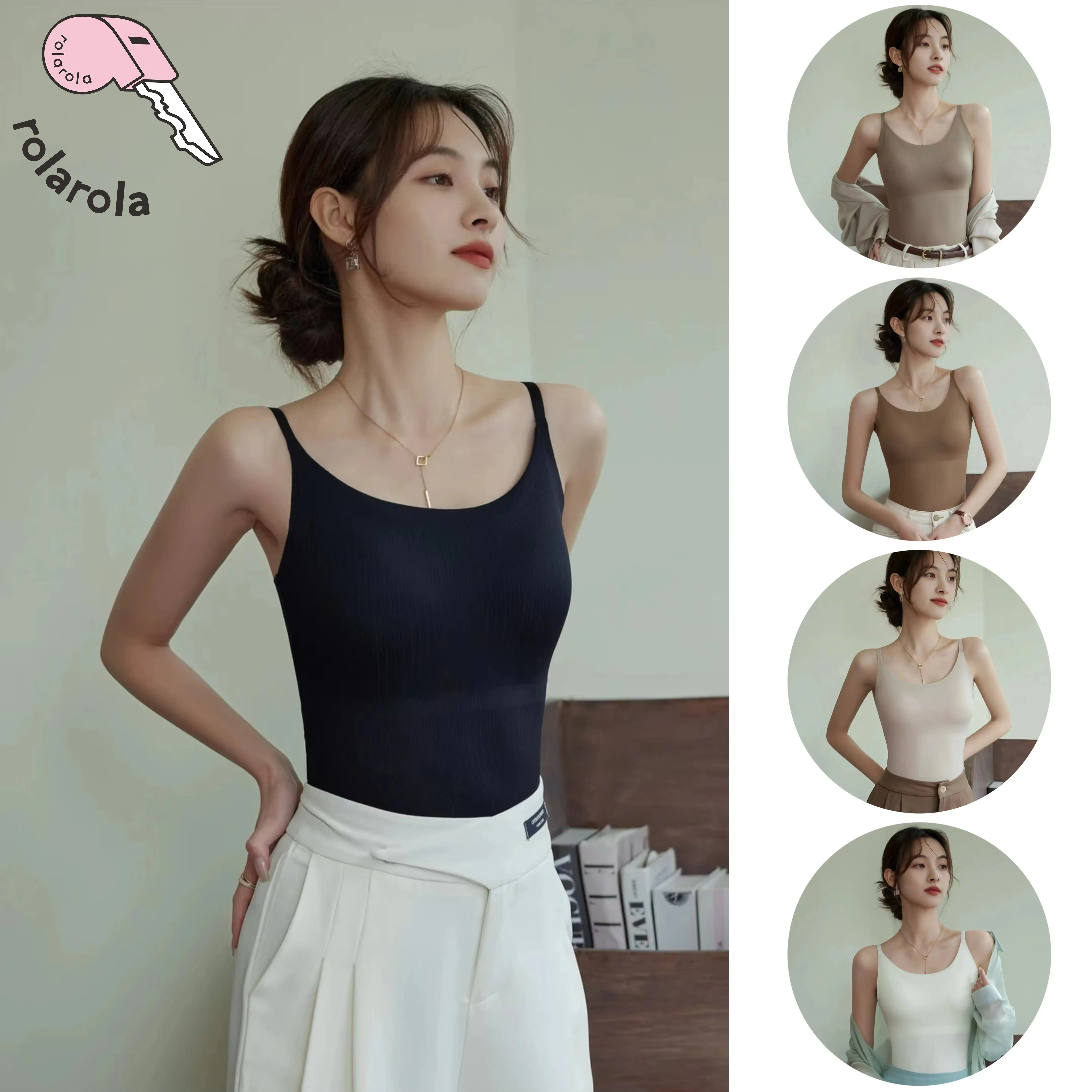 [Rola Rola] Bra Nữ Su Gân Dáng Dài Không Đường May Giúp Định Hình Vòng Một #6666