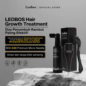 LEOBOS Hair Growth Treatment | Duo Penumbuh Rambut Paling Efektif | Halal dan BPOM