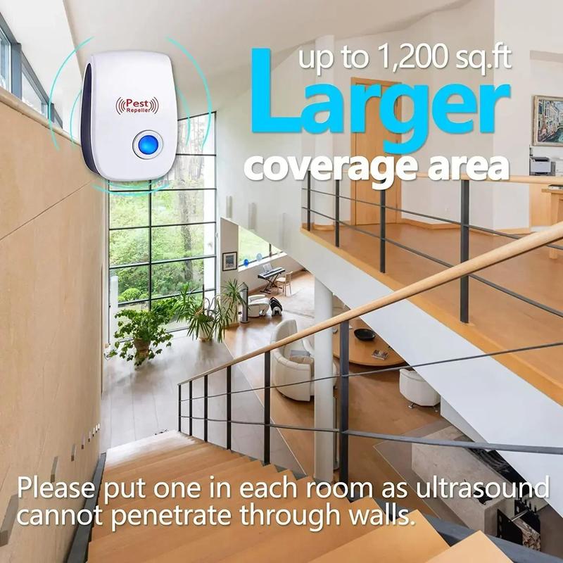 Product Introduction of EU Safe Ultrasonic Pest Repellents Mouse Cockroach Mosquito Insect Repeller Effective Essential for Home Summer Pest Exterminato 13