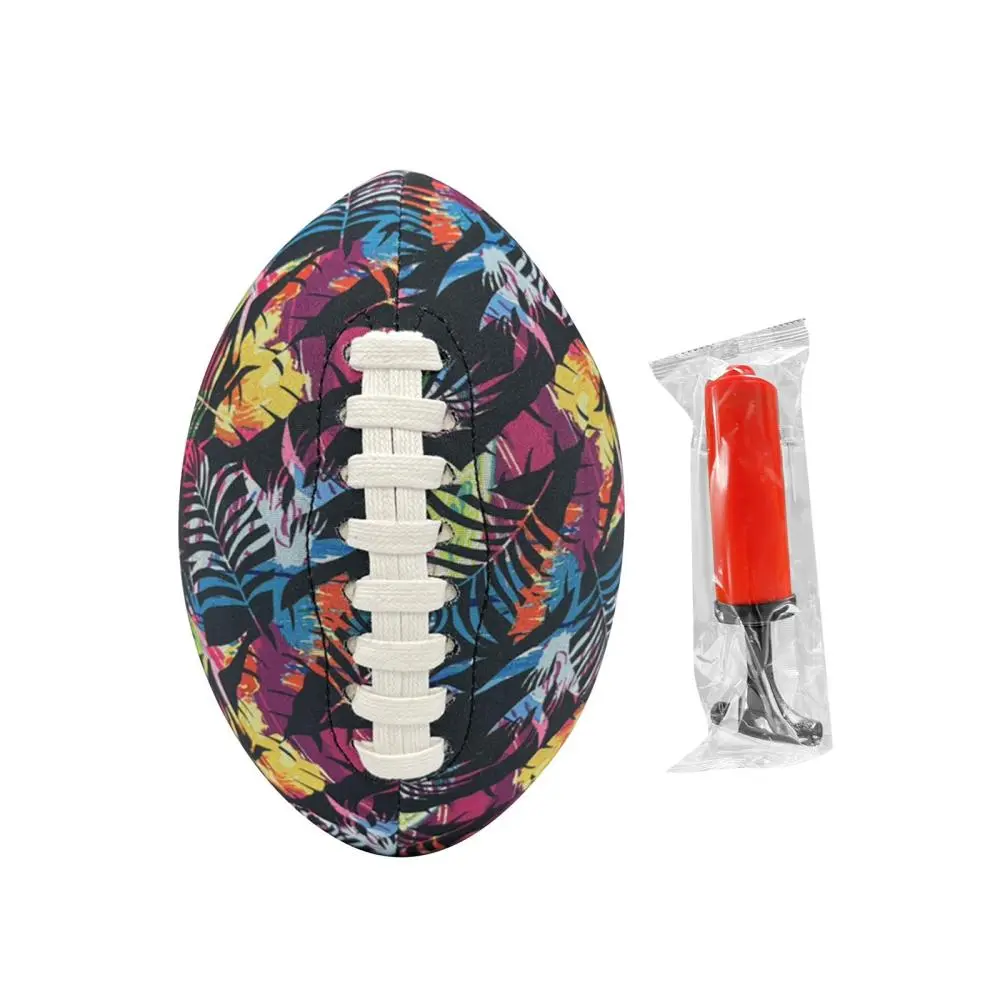 American Football Ball, Rugby Ball, Wear Resistant Machine Stitched Water Football for Pool Football for Game Playing