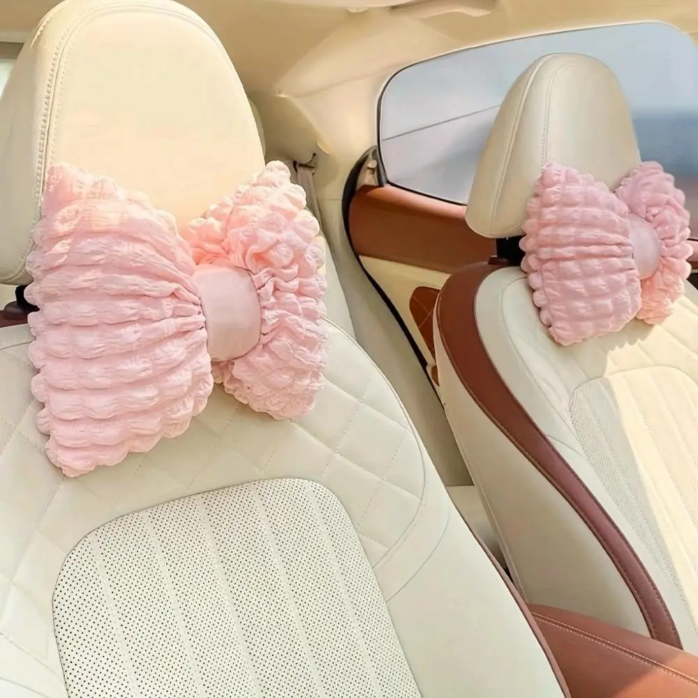 Cute Car Headrest Pillow, 1pc Car Neck Pillow, Comfortable and Stylish Car Accessories, Perfect for Road Trips and Daily Commutes