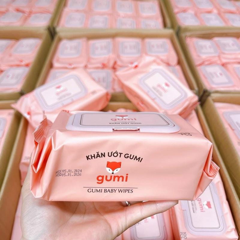 Khăn giấy ướt Gumi thùng 10g - Kháng khuẩn, siêu mềm, tiện lợi 2