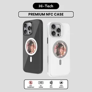HI-TECH [ HD 2nd Gen ] E-Ink NFC Rounded MagSafe Case Iphone 13 14 15 16 17 PRO MAX