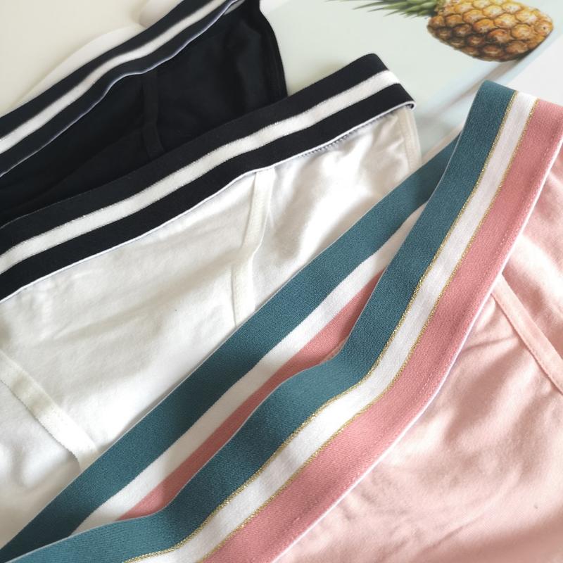 Product Introduction of Sports Style Wide Belt Simple and Breathable Women's Cotton Underwear Bikini Sexy Girl, Japanese Dalian Supply 3