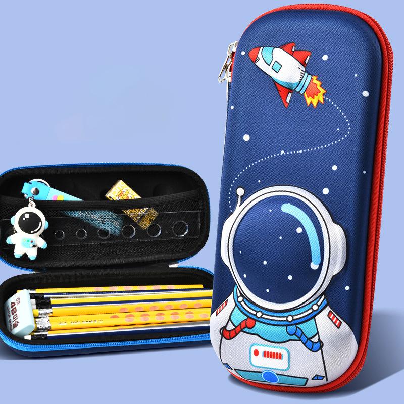 Hộp Đựng Bút Họa Tiết In Nổi 3D Chống Thấm Nước Nhiều Mẫu Cute Túi Chứa Viết Khóa Kéo Dễ Thương