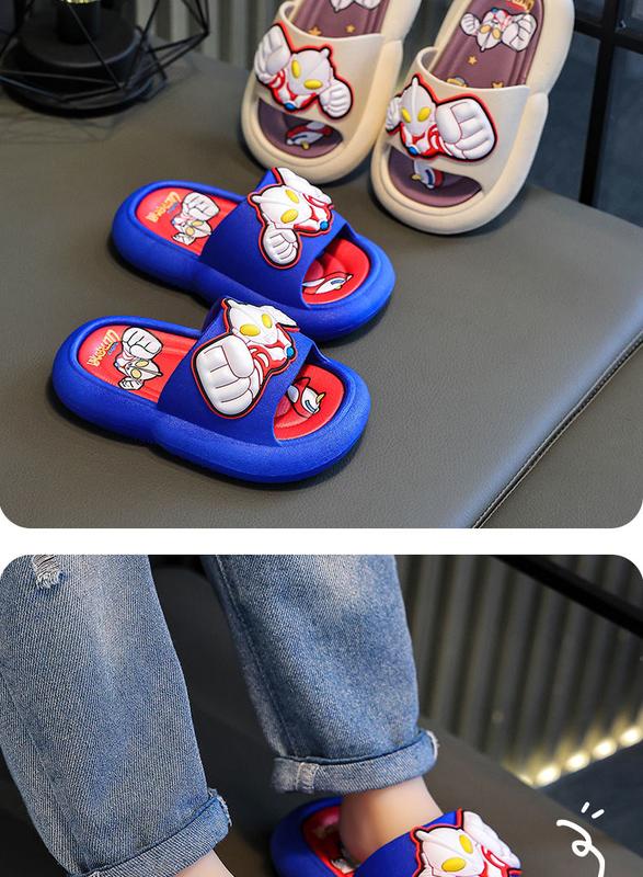 Product Introduction of Children's Slippers Boys Home Bathroom Non-Slip Shit Feeling Boys Baby Sandals 25