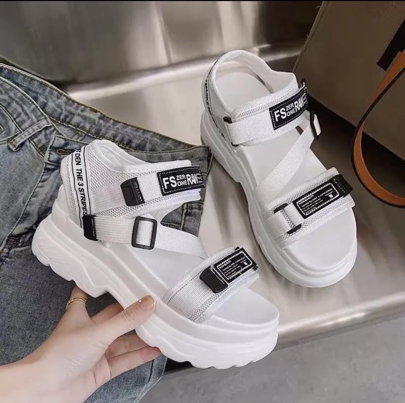 [Free Ship] Sandal quai hậu nữ độn đế cực tôn dáng, Dép quai hậu học sinh hotrend 2023 DéP Shoes