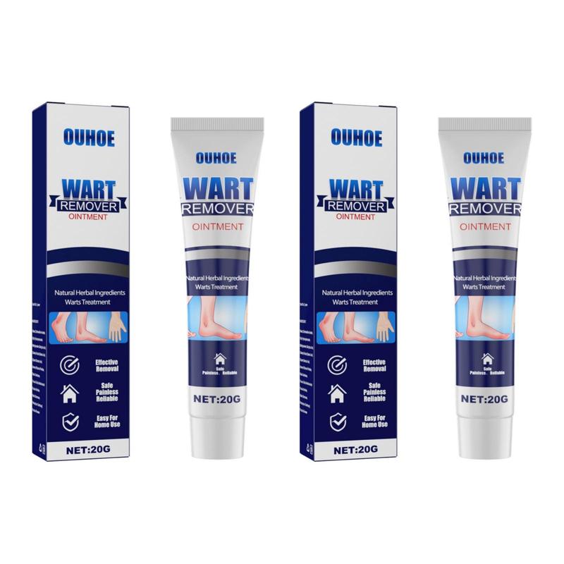 Natural Herbal Ingredients Wart Cream, 2 Counts Moisture Cream, Smoothes and Brightens Skin, Skin Care Product for Men and Women 0