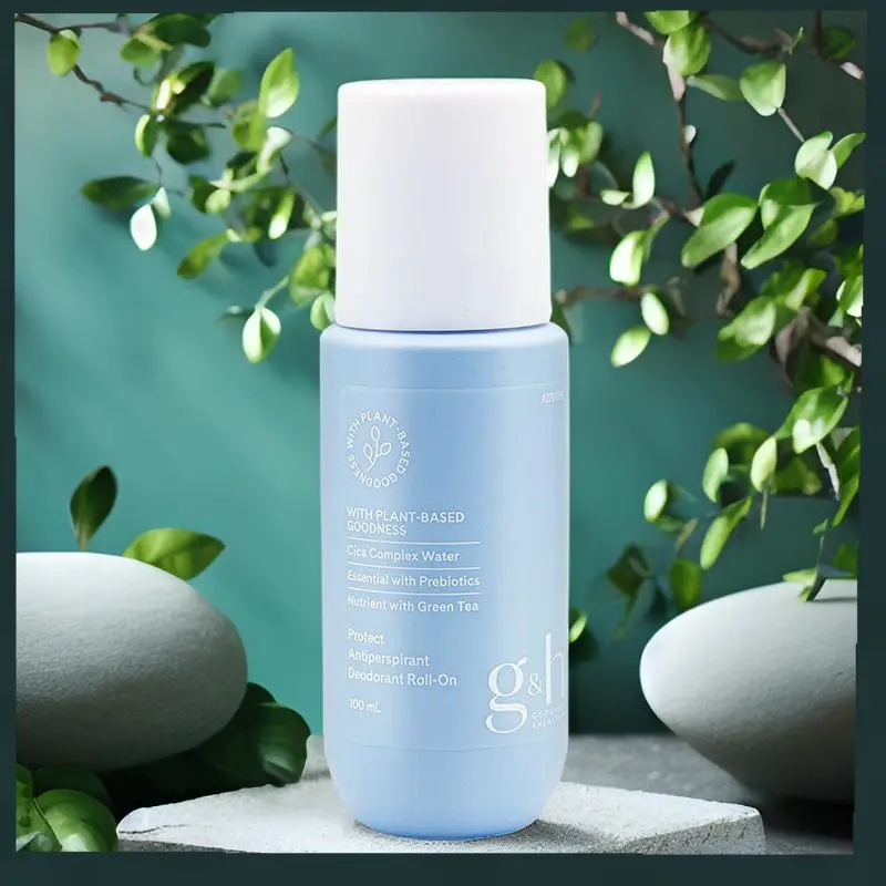 Tiktok recommendation Amway-Amway G & H 100% deodorant protects + deodorant and anti-sweat roll-on (100ml), GH underarm deodorant, Amway anti-sweat GH deodorant, white spray Body Care Cleanser
