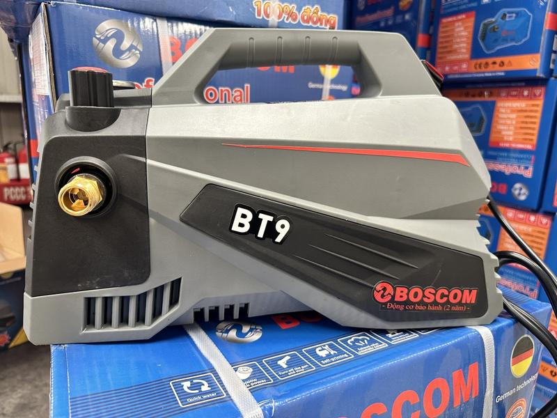  Máy Rửa Xe Boscom BT9 - Công Suất 3000W Áp Lực Phun 250 Bar Tự Ngắt Khi Nhả Cò - Lau Xe 